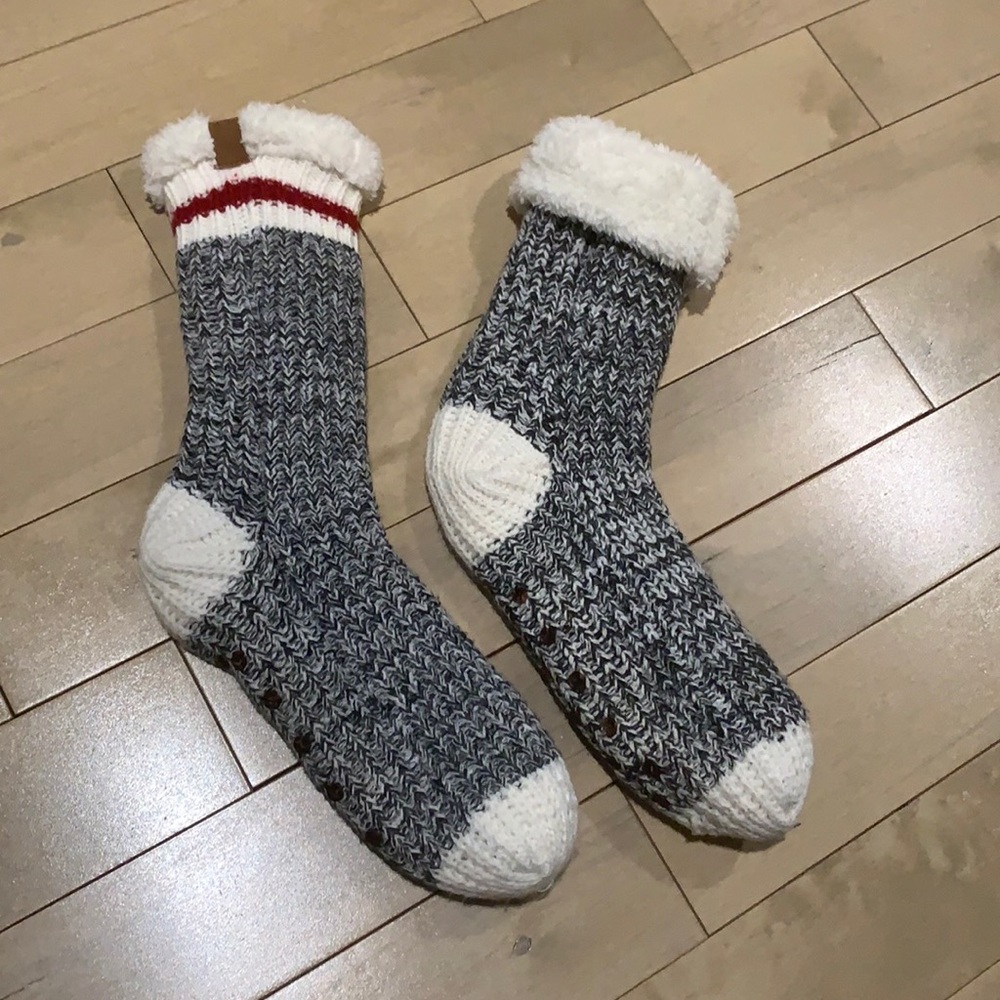 Fluffy Sock Slippers